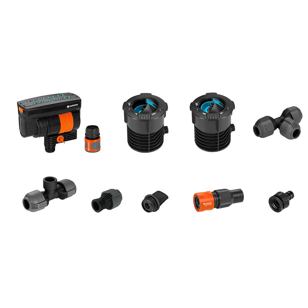 Startset Pipeline Gardena med Vattenspridare
