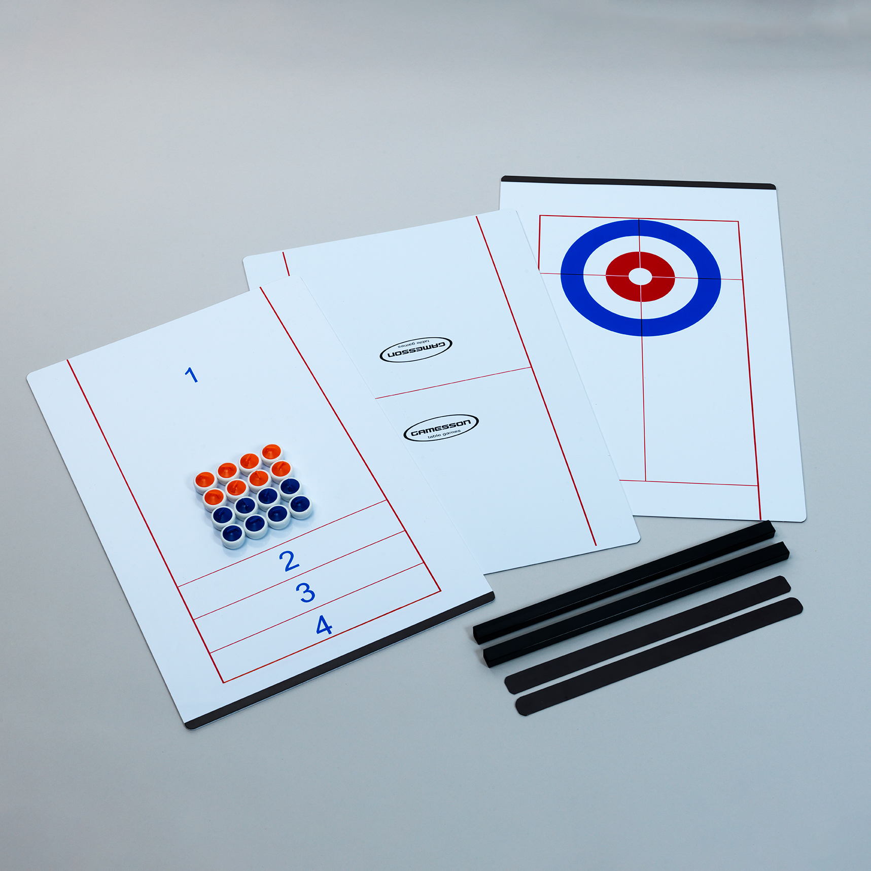 Bordsspel Gamesson Curling & Shuffleboard med Stenar
