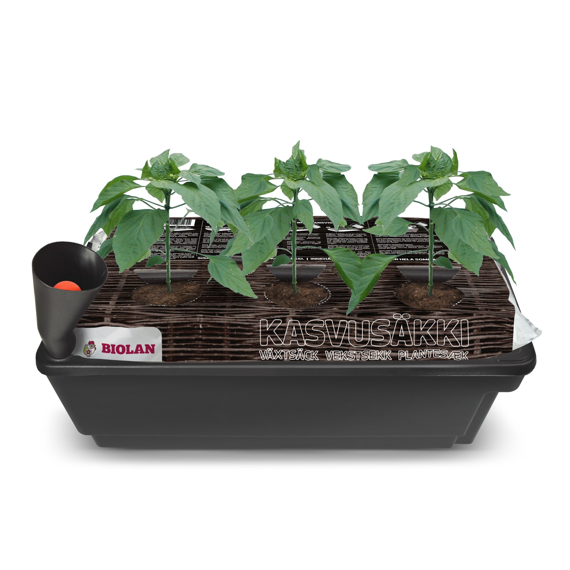 Vattenbassäng Biolan till Växtsäck