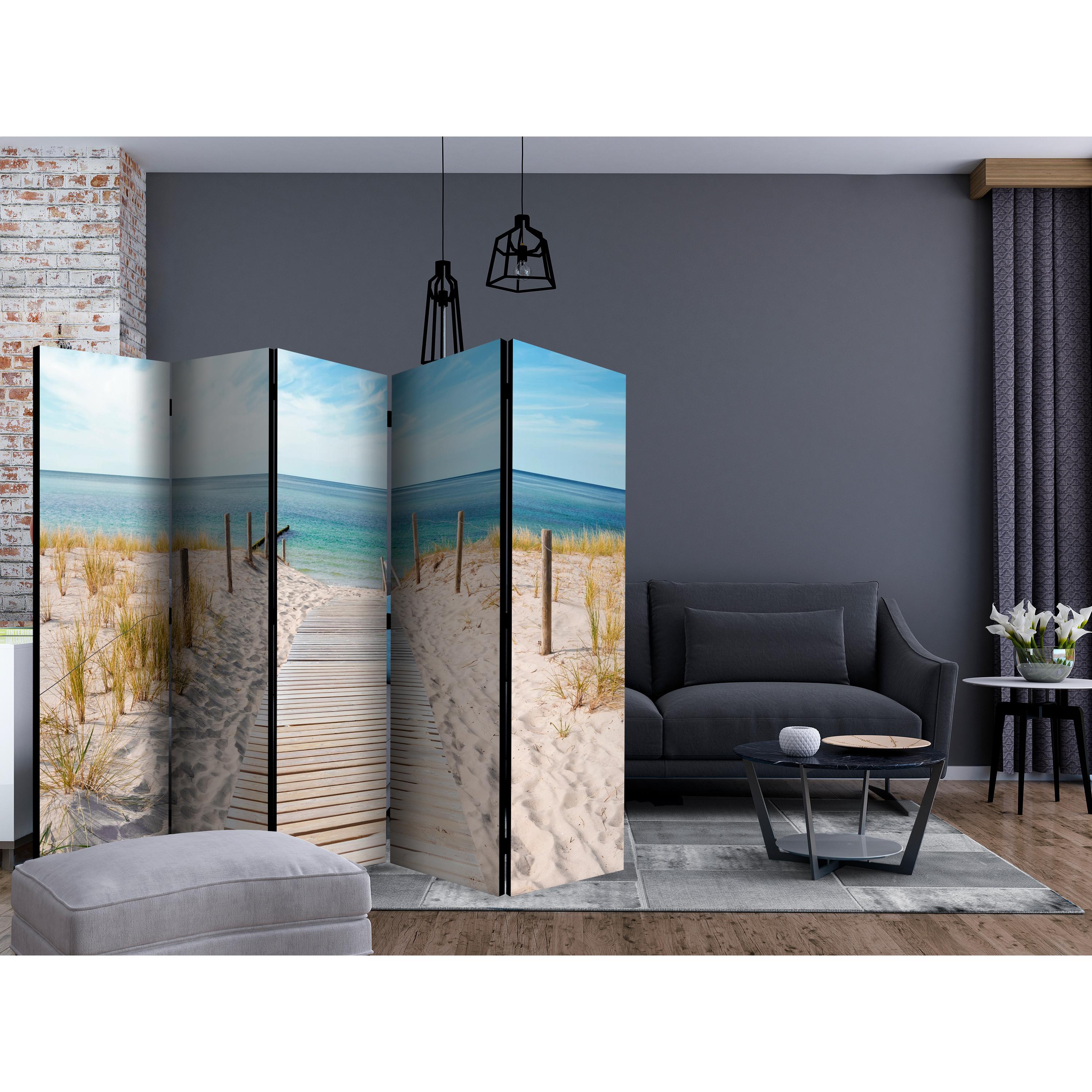 Rumsavdelare Skärmvägg Arkiio Holiday at the Seaside II 225x172 cm
