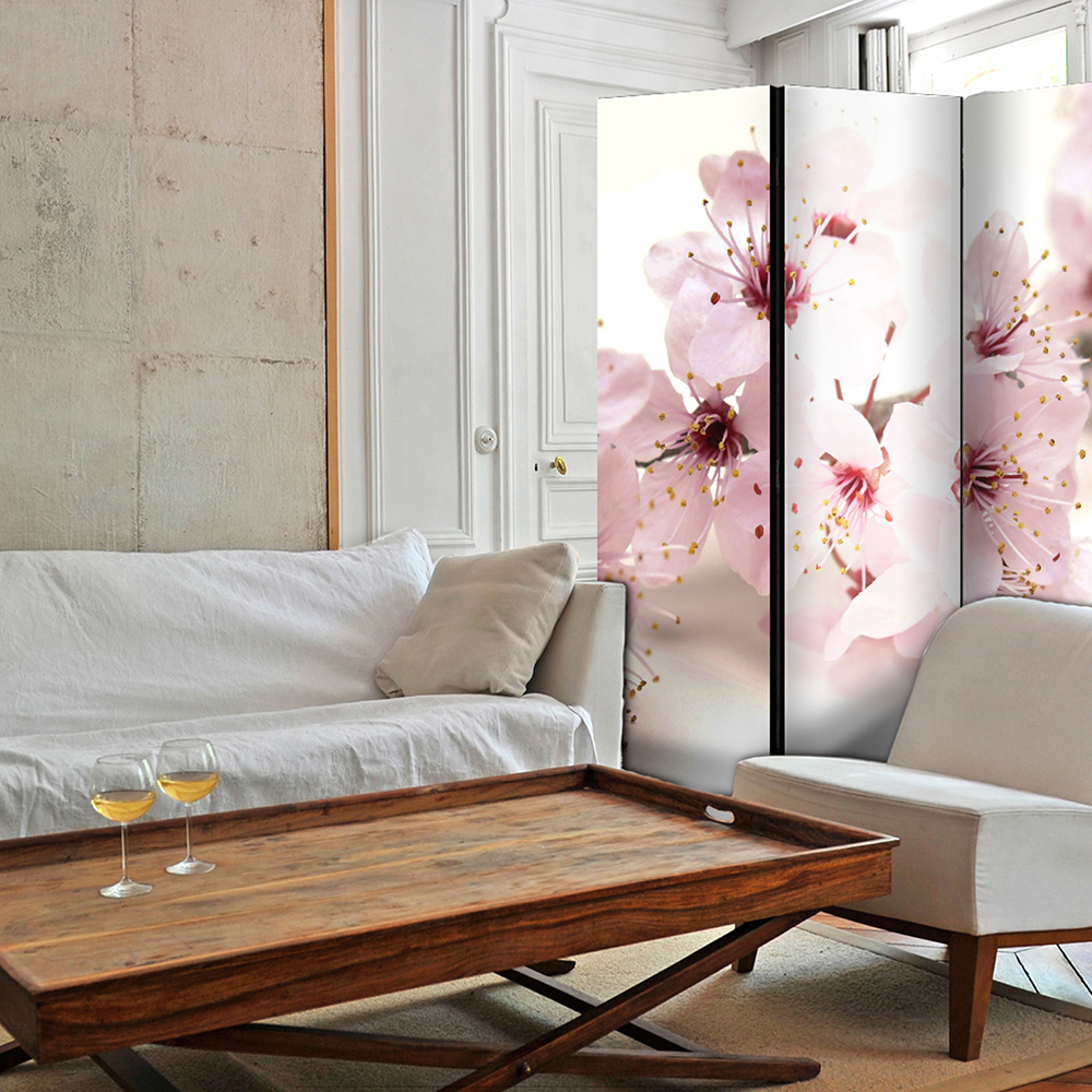 Rumsavdelare Skärmvägg Arkiio Cherry Blossom 135x172 cm