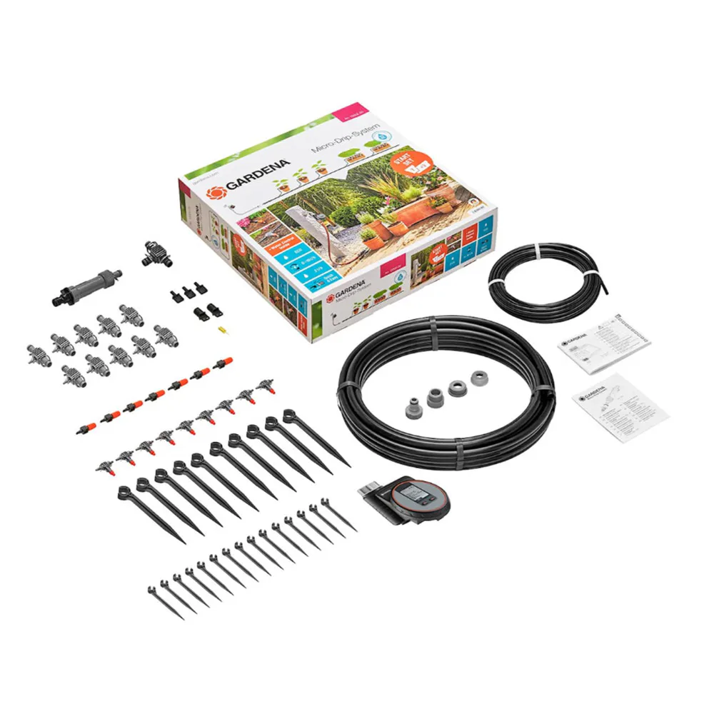 Startpaket Gardena Micro-Drip System M med Bevattningsdator 2022