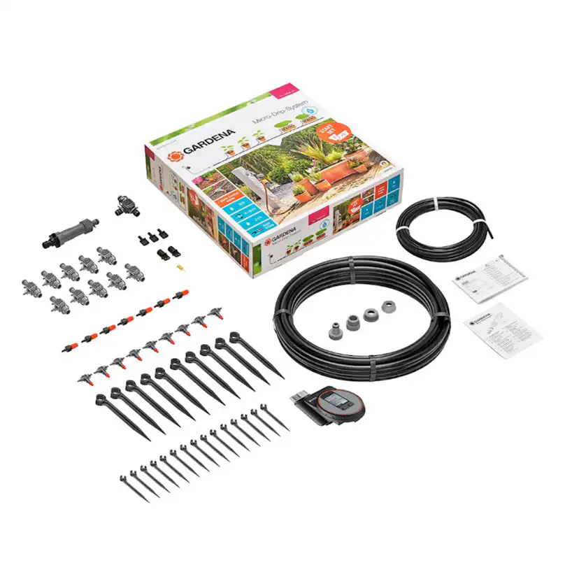 Startpaket Gardena Micro-Drip System M med Bevattningsdator 2022