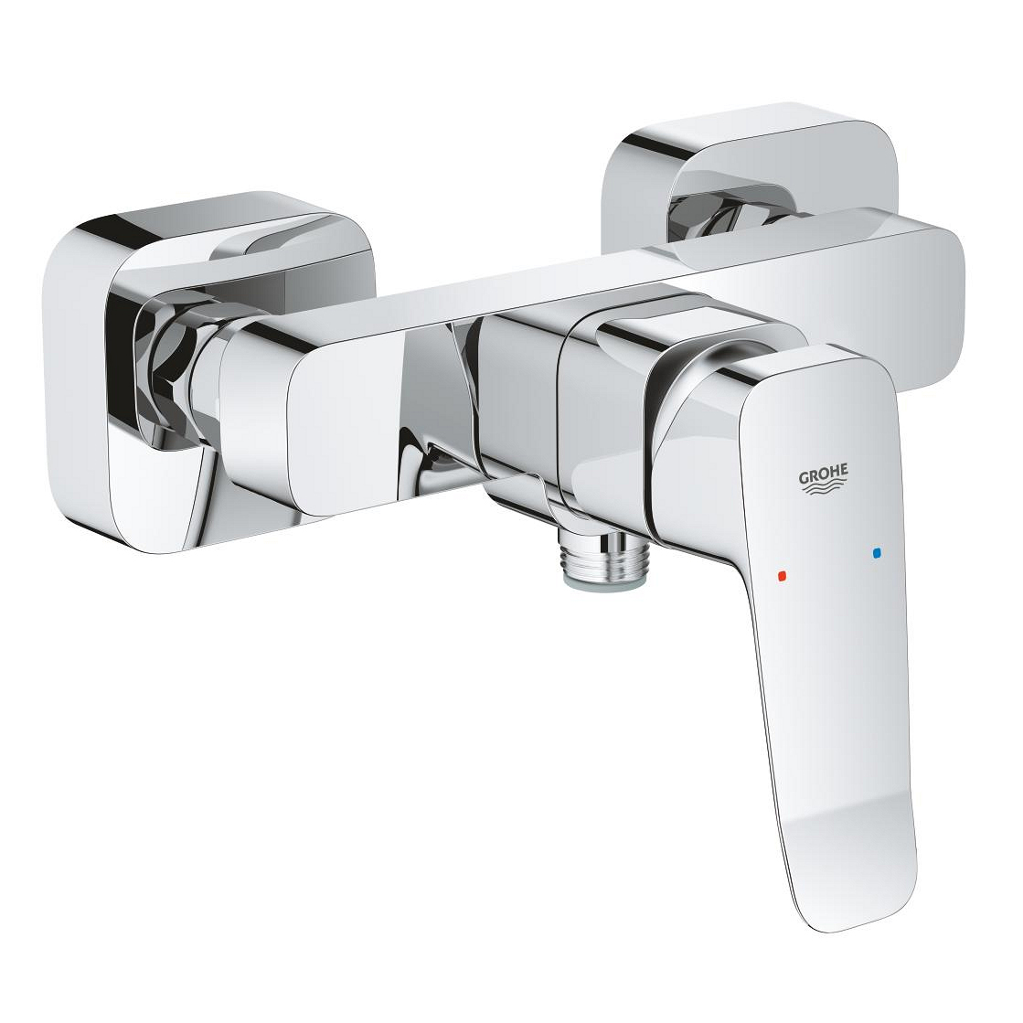 DICE DUSCHBLANDARE VÄGGMONT. CHROME 27L Krom