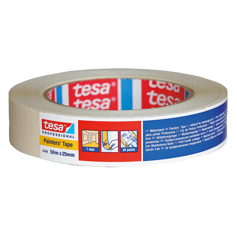 Maskeringstejp Tesa 25 mm 50 m 4348