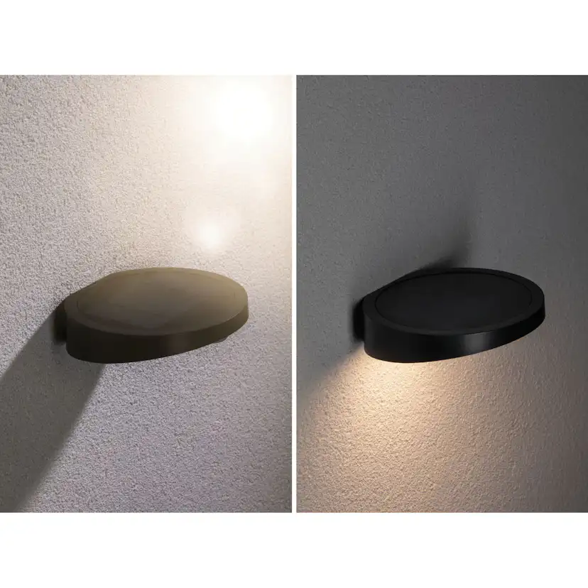 Fasadbelysning Solcell Paulmann Ryse LED med Rörelsesensor IP44