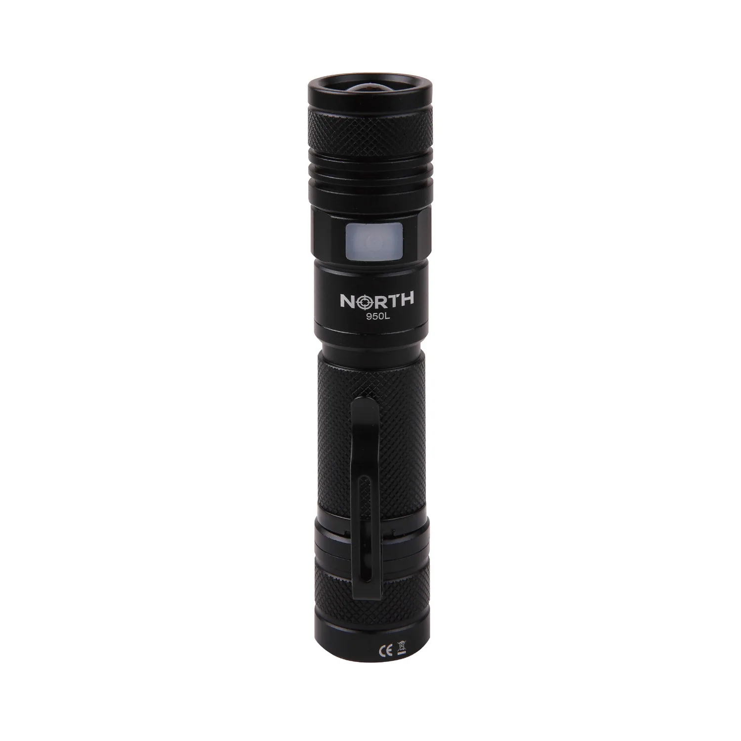 Ficklampa North 950 Lumen Zoom Svart Aviation 10W Cree-LED