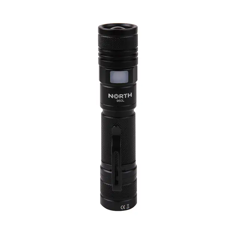 Ficklampa North 950 Lumen Zoom Svart Aviation 10W Cree-LED