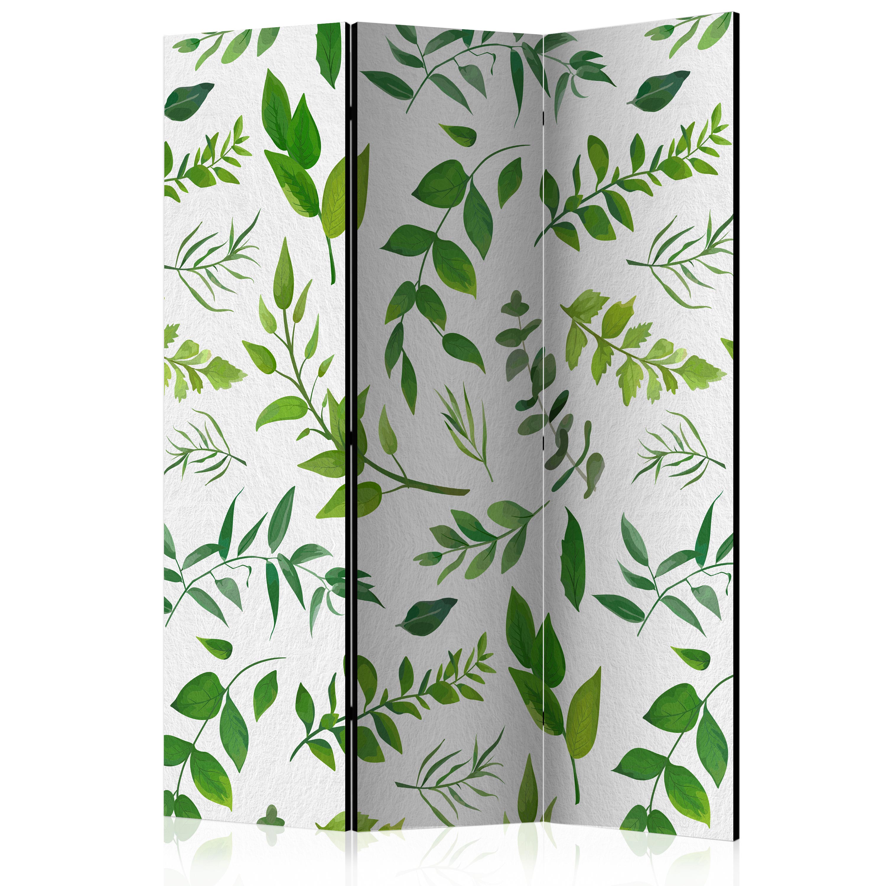 Rumsavdelare Skärmvägg Arkiio Green Twigs 135x172 cm