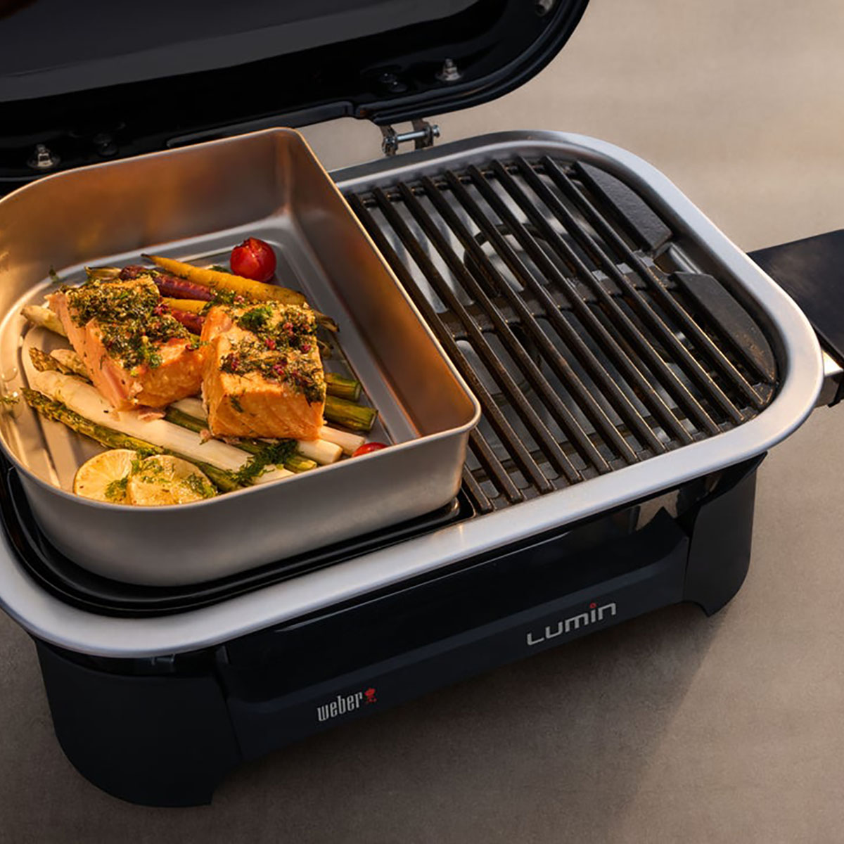 Mångsidighetspaket Weber Till Elgrill Lumin