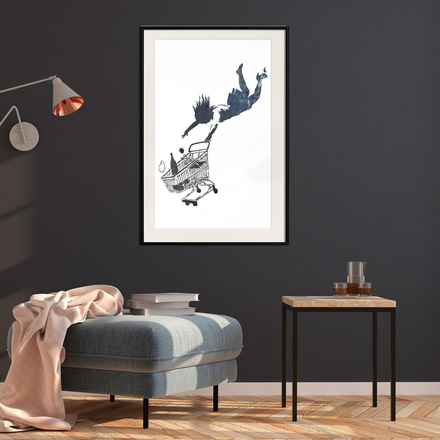 Poster Artgeist Affisch Shopping Spree