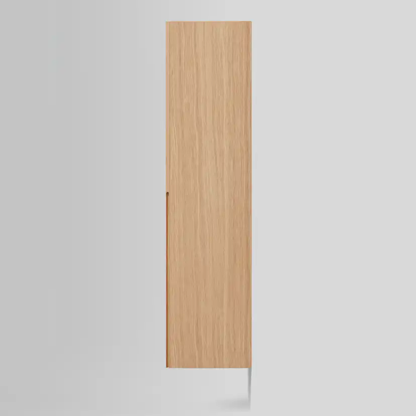 Högskåp Grip 40/40, Låda Natural Oak, 4 Hy, 2 Lå, Vä Färg: Natural Oak, Hägning: Vänster