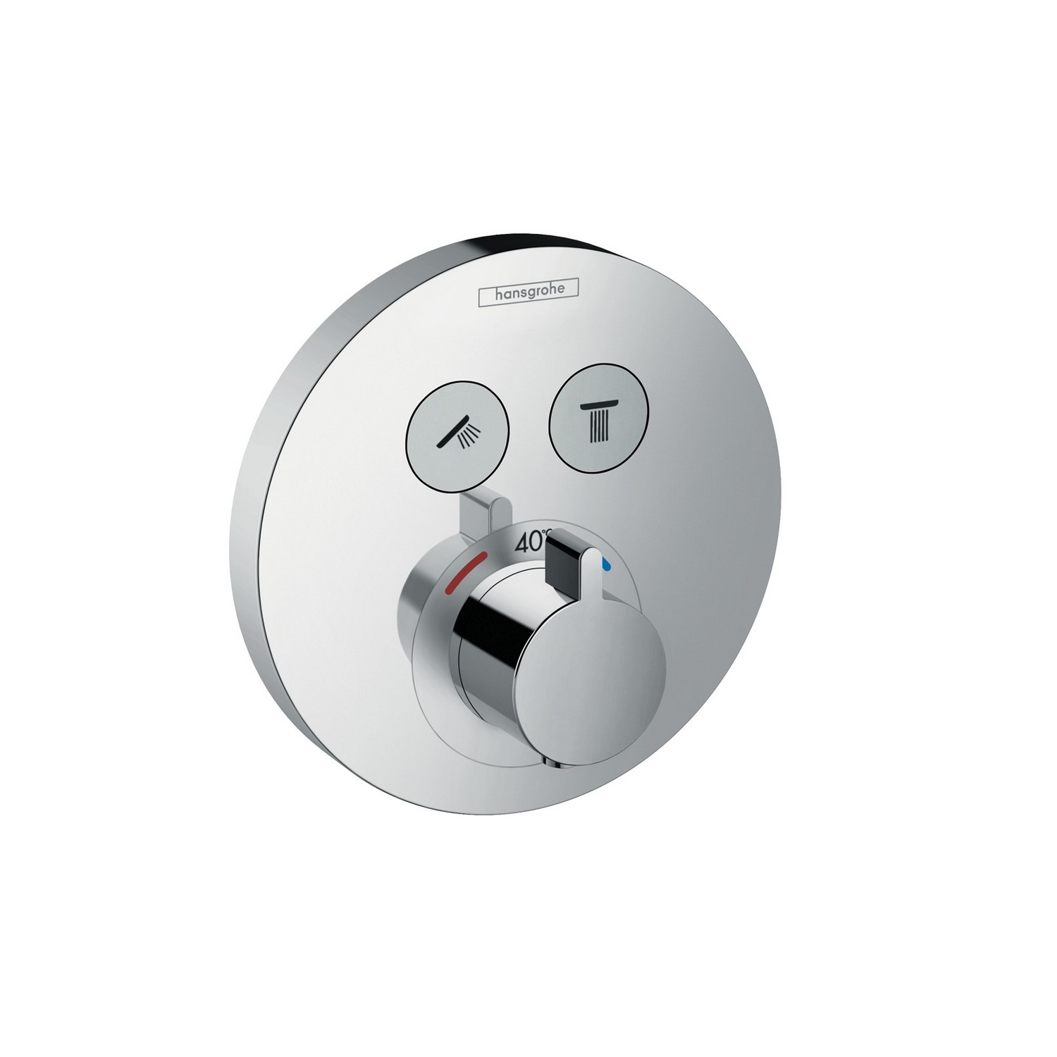 Duschblandare Hansgrohe ShowerSelect S 2-utlopp Knopp