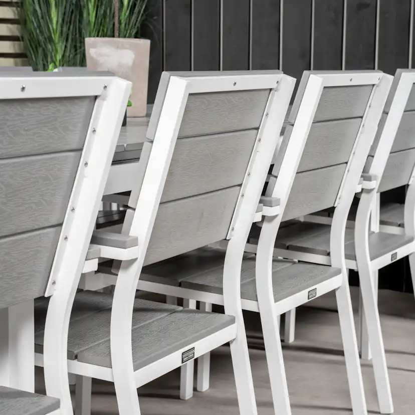Matgrupp Venture Home Lova 224/324 med 10 Lova Matstolar