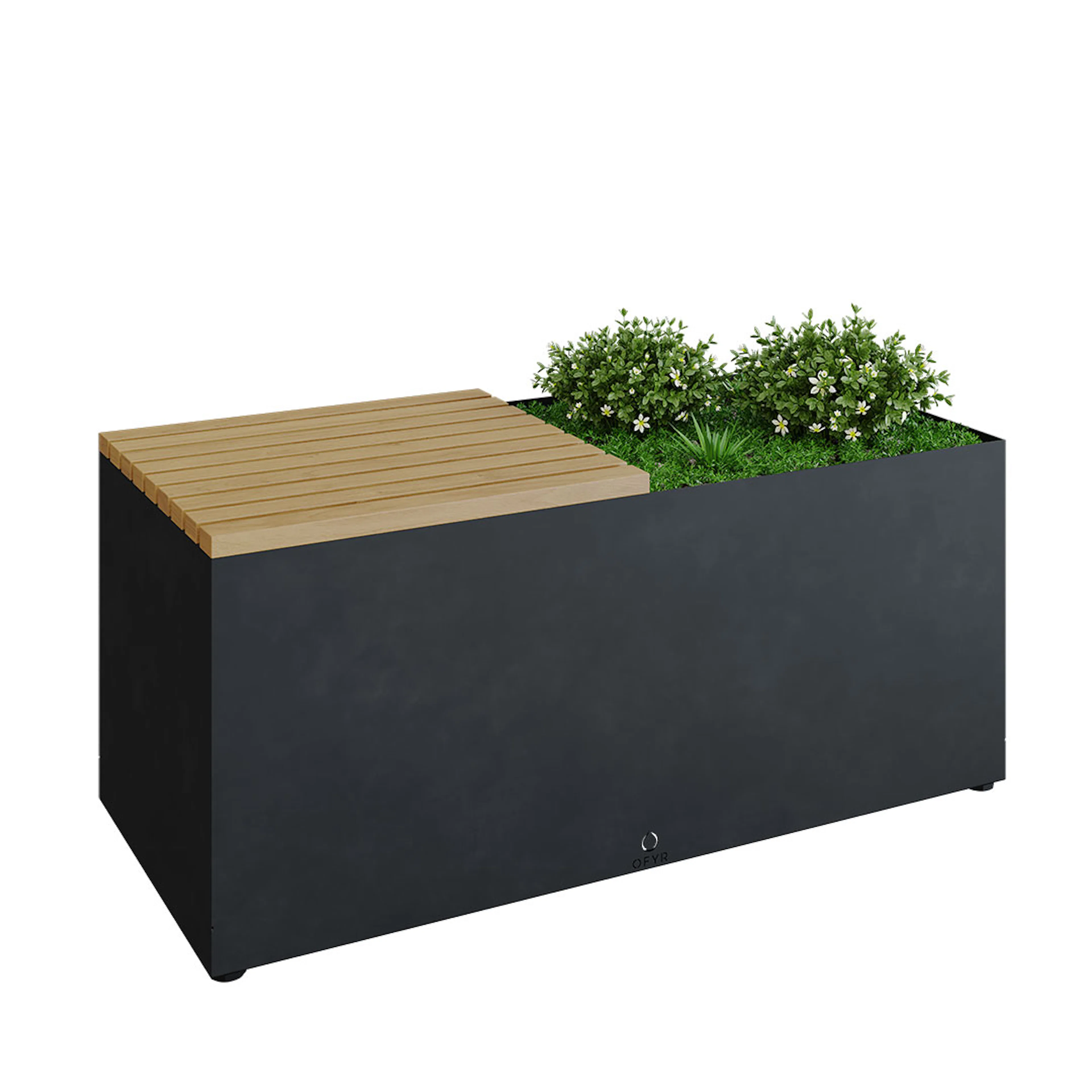 Bänk OFYR Herb Garden med Odlingsyta