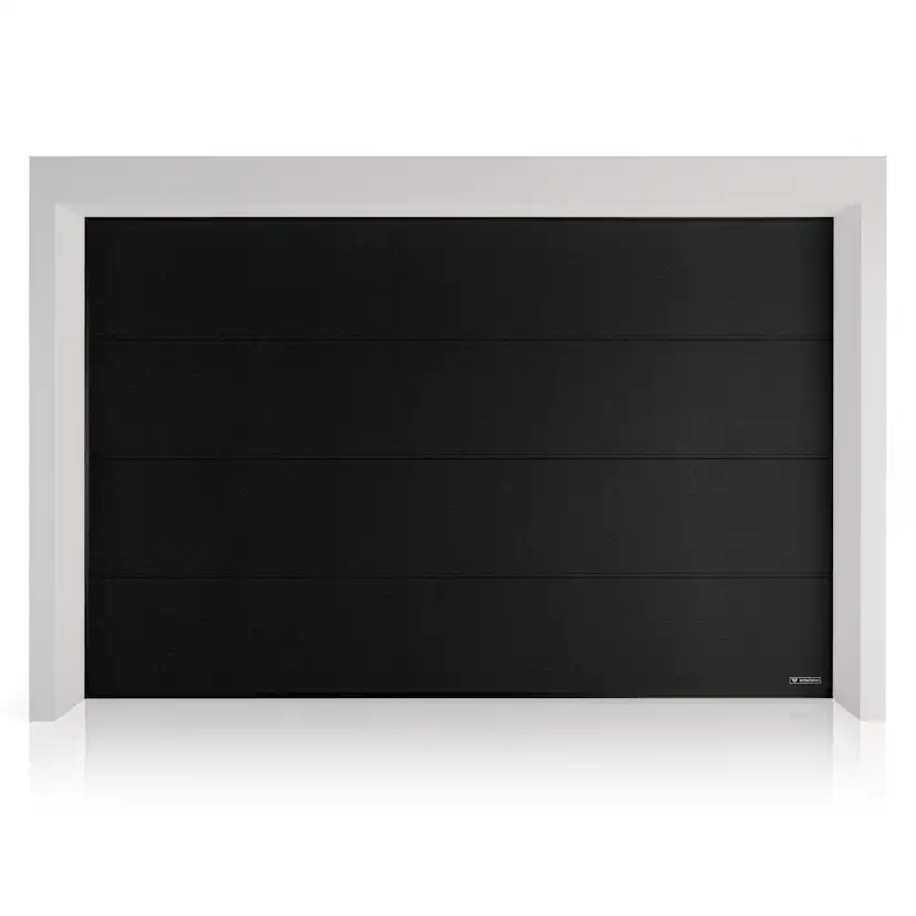 Garageport Nordic Home 240 x 200 cm Svart
