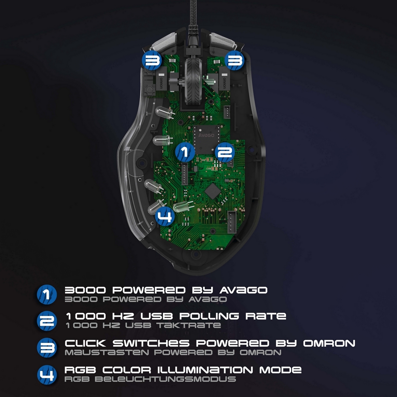 Mus Urage Gaming Reaper Revolution
