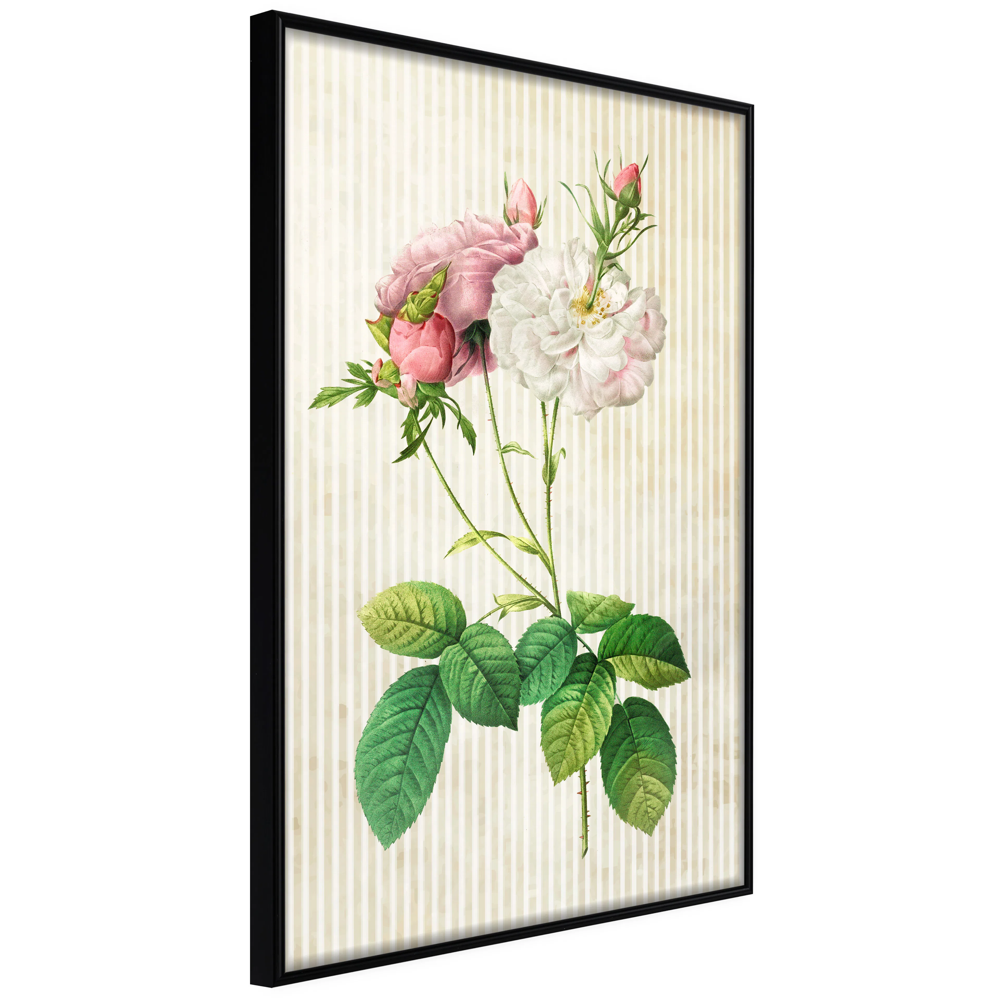 Affisch - Floristic Chic [Poster] 20x30 Svart ram, 20x30 cm