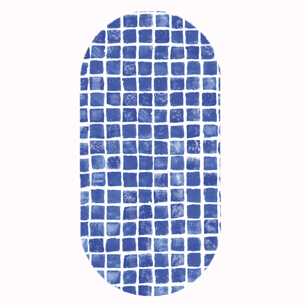 Oval Poolliner Planet Pool Mönstrad Djup 150 cm