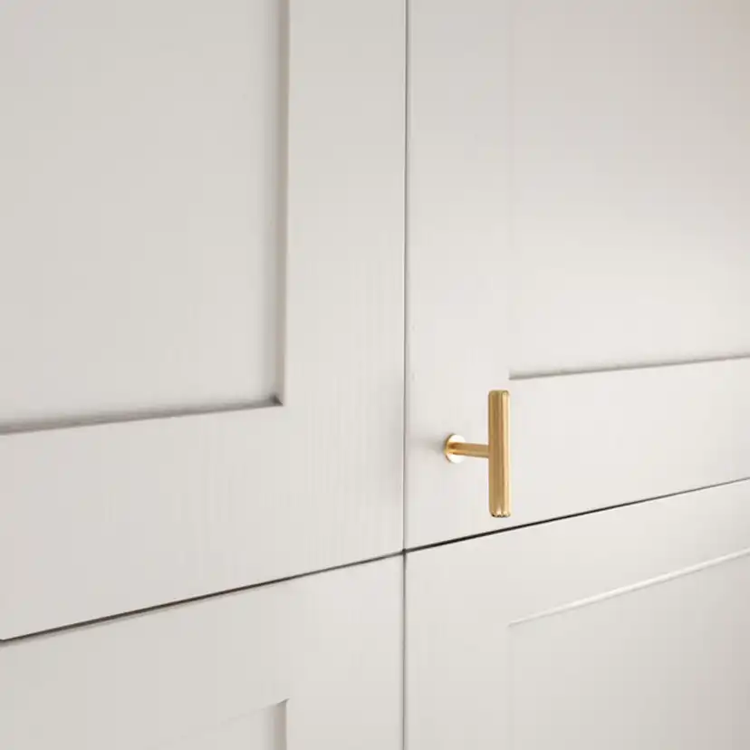 Knopp Beslag Design T Rille Mini