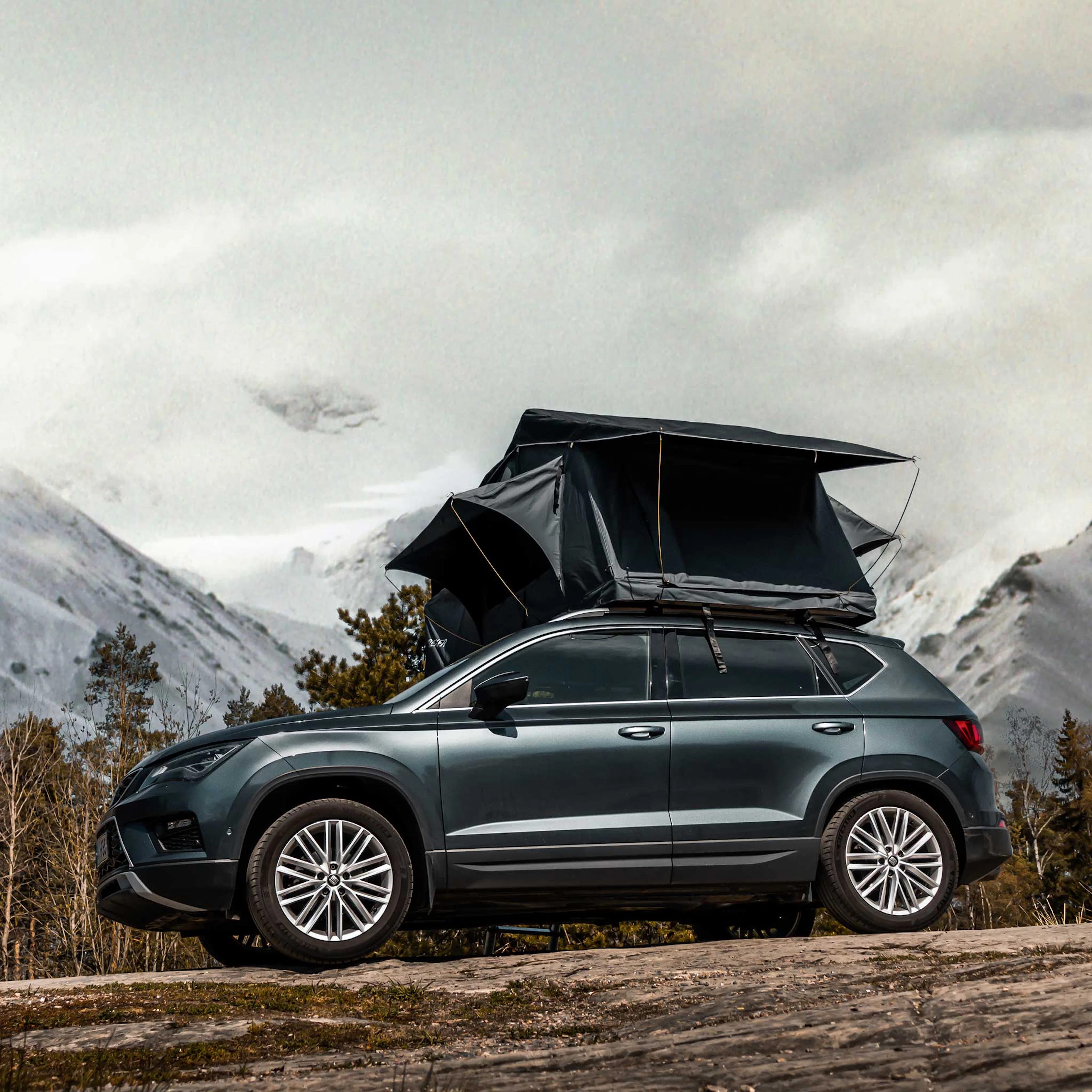 Taktält Trekker Camper M, grön Grön