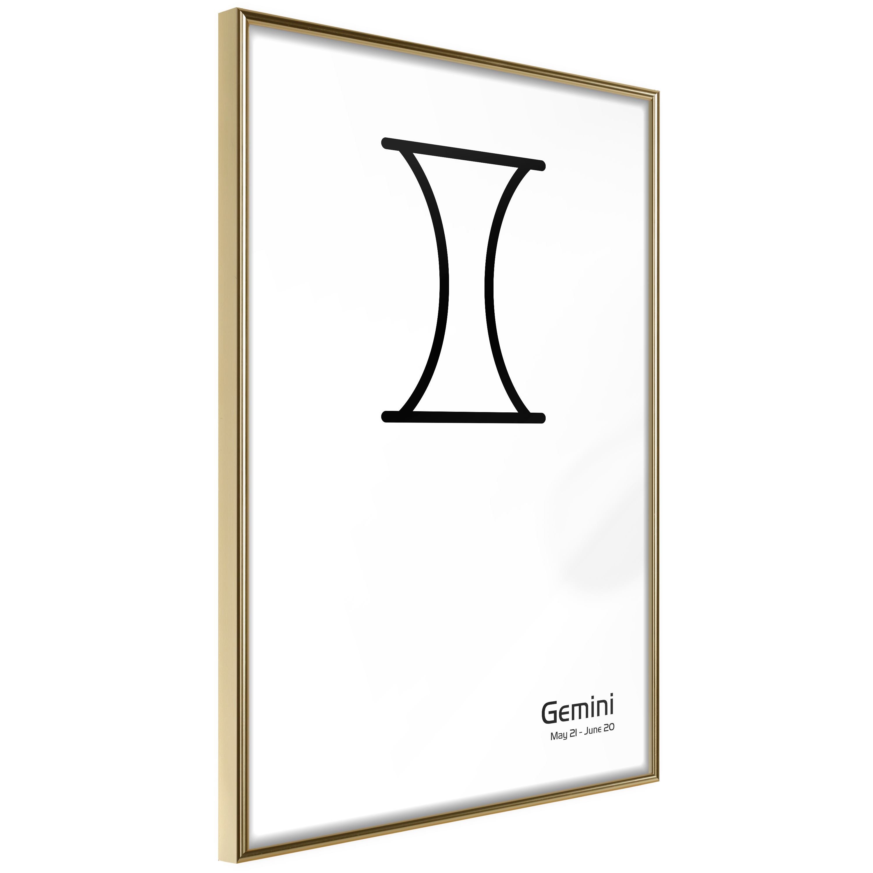 Poster Artgeist Affisch Gemini