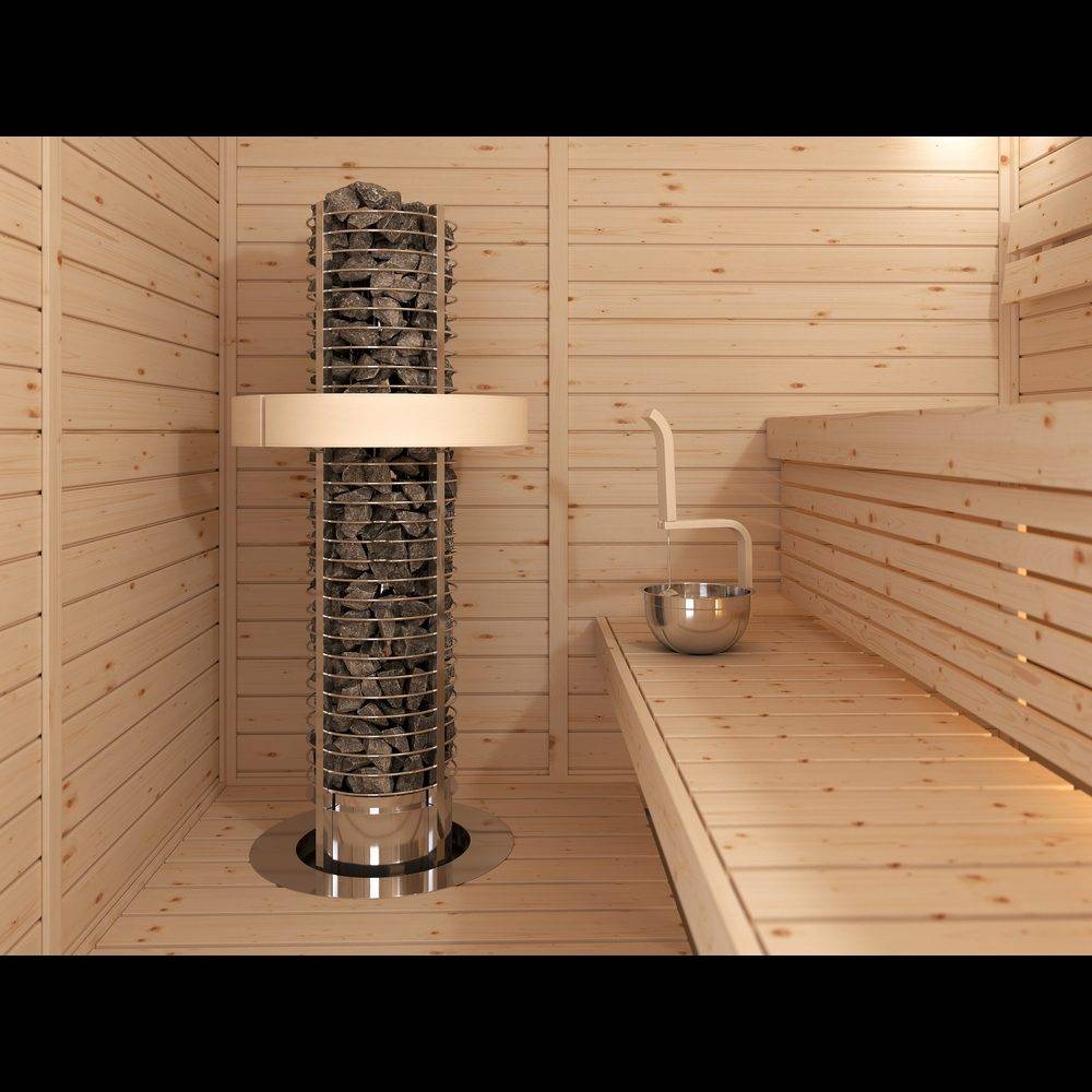 Elektriskt Bastuaggregat SAWO Tower Round 3P-1P