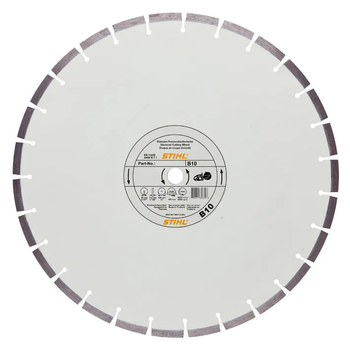 Diamantkapskiva STIHL D-B10 Betong Ø 350 mm