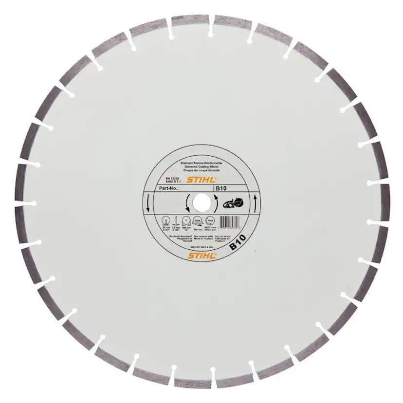 Diamantkapskiva STIHL D-B10 Betong Ø 350 mm