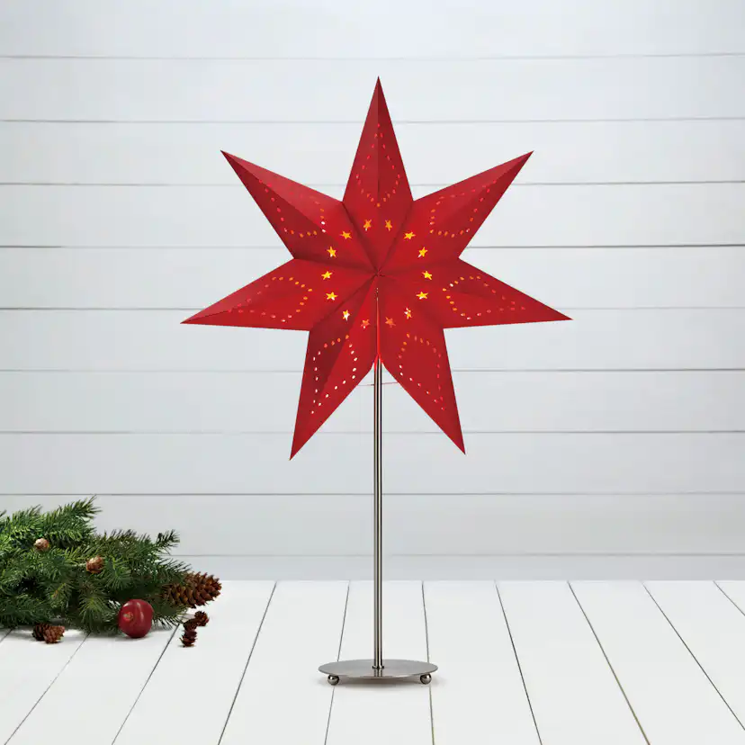 Adventsstjärna Markslöjd Saturnus 67 cm
