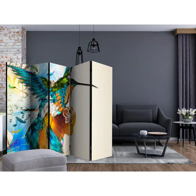 Rumsavdelare Skärmvägg Arkiio Marvelous Bird II 225x172 cm