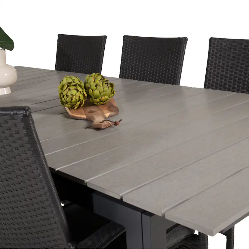 Matgrupp Venture Home Lova 224/324 med 6 Asta Stolar