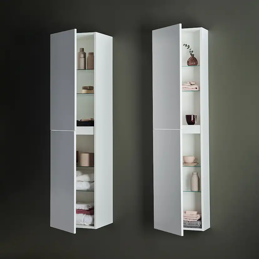 HÖGSKÅP STORE COMPACT SOFTCLOSE VIT Vit Matt, Mjukstängande