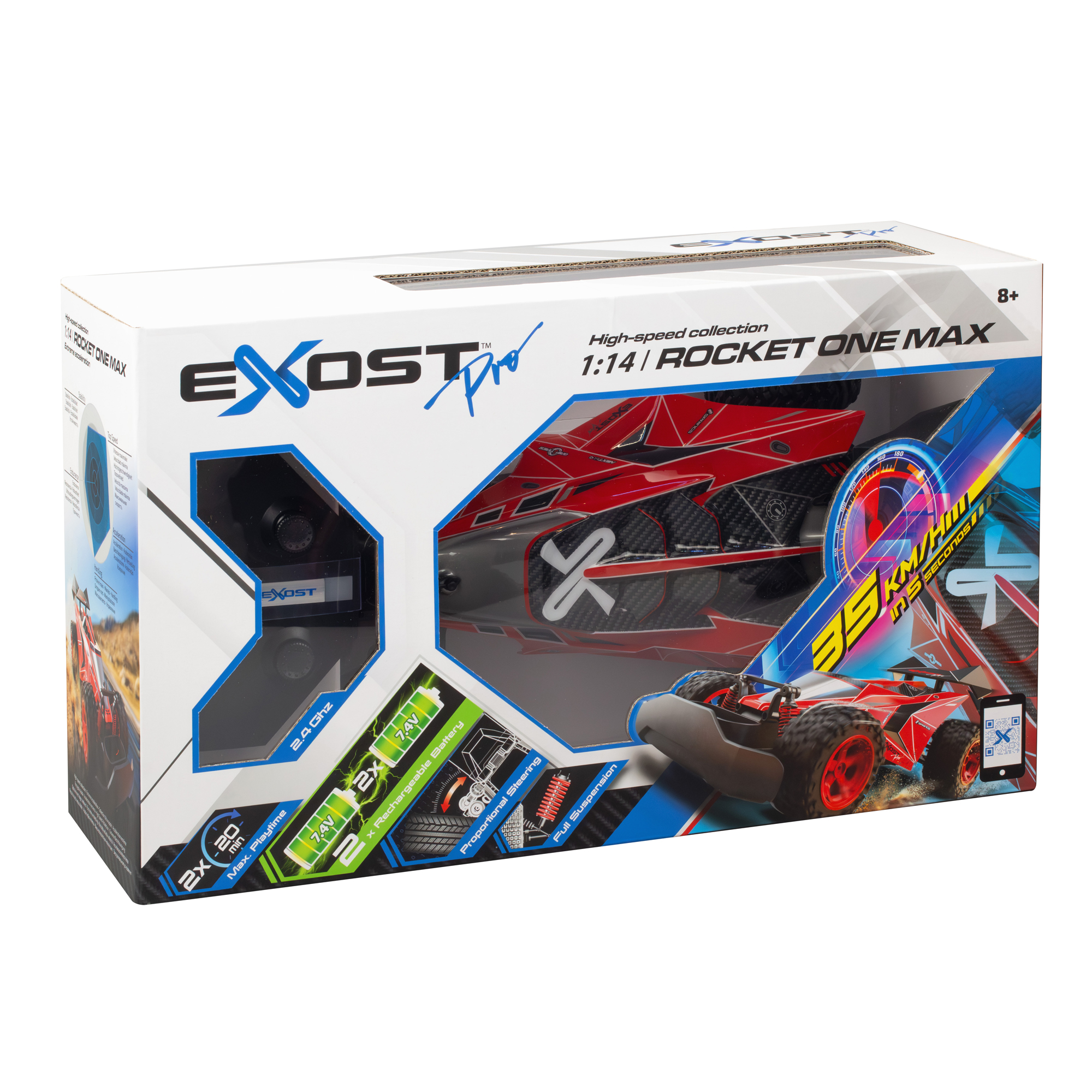 Radiostyrd Bil Silverlit Exost Pro Rocket One Max
