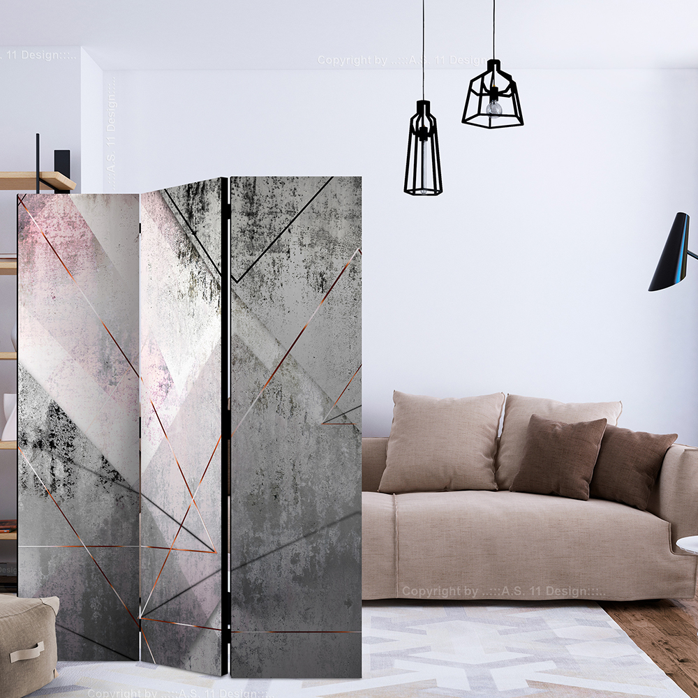 Rumsavdelare Skärmvägg Arkiio Triangular Perspective 135x172 cm