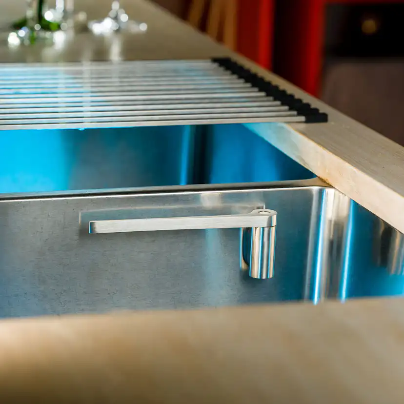 Disktrasehållare Happy Sinks Magnetisk Rostfritt Stål för Kök