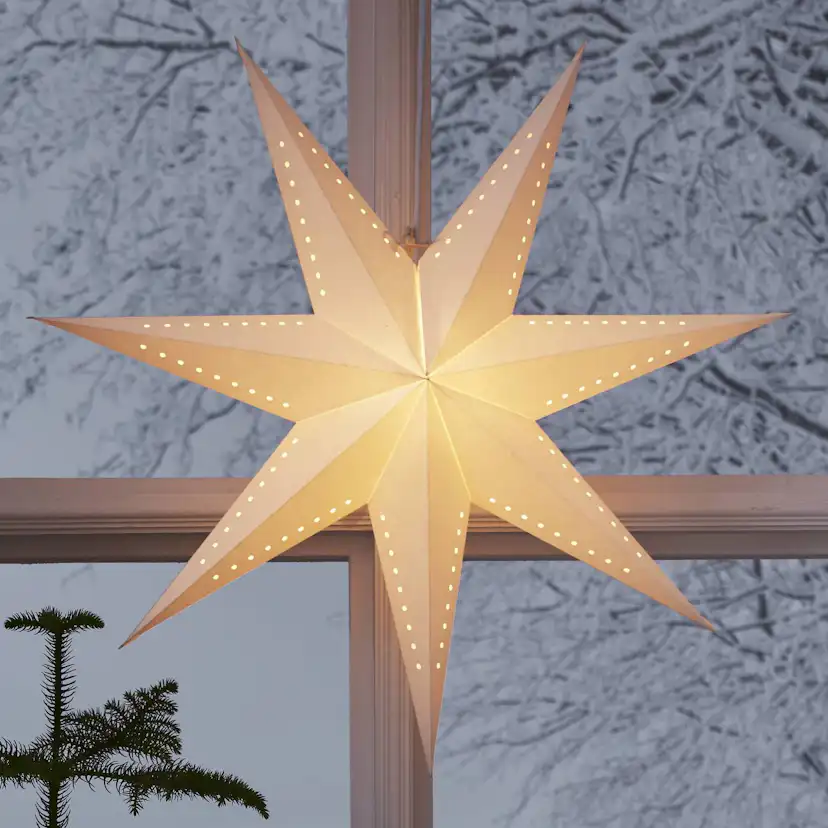 Adventsstjärna Star Trading Mika Papperstjärna