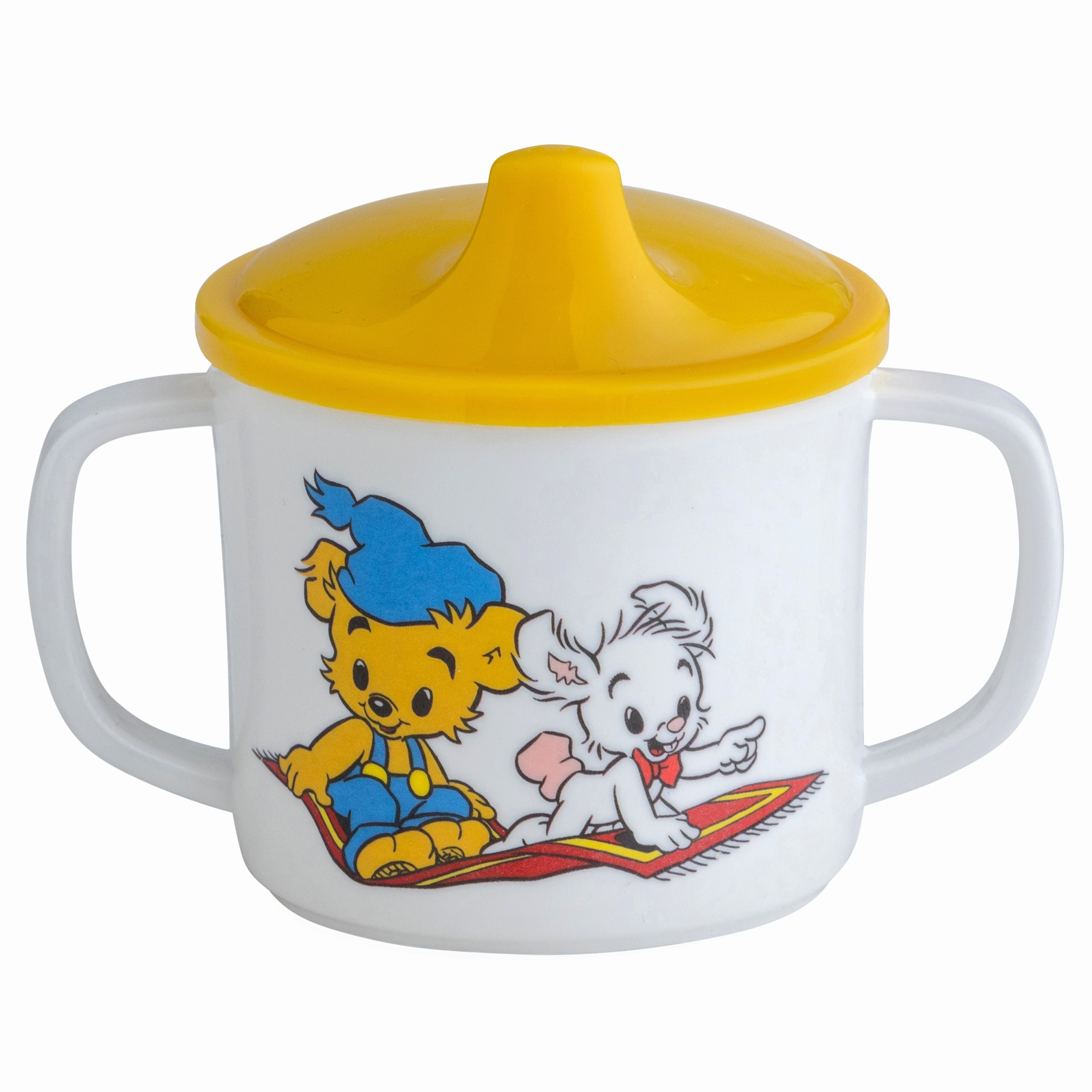Pipmugg Rätt Start Bamse Spillsäker Gul