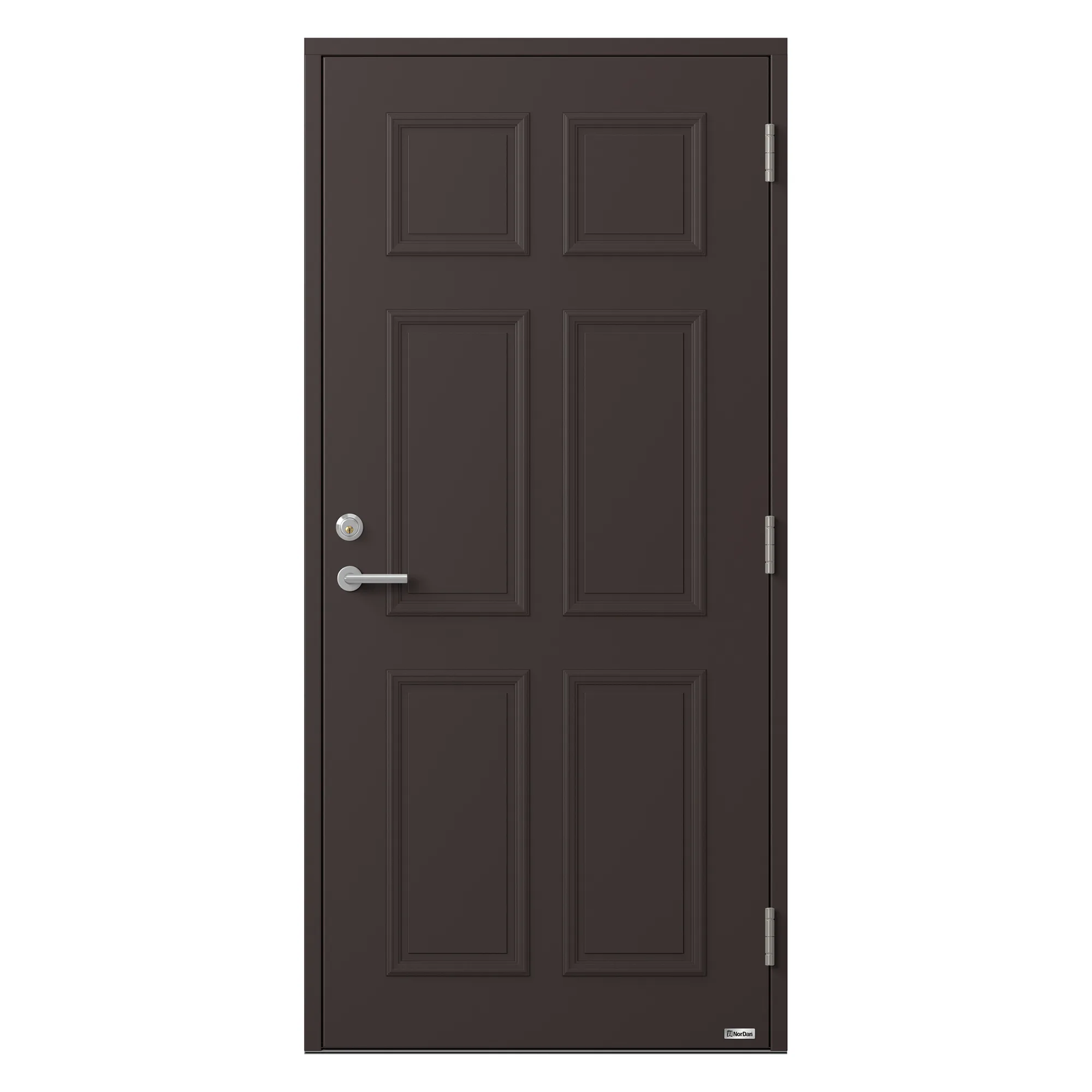 Glamis 806 10X21 V RAL 8019 BxH: 100x210 Vänster, RAL 8019, Brun