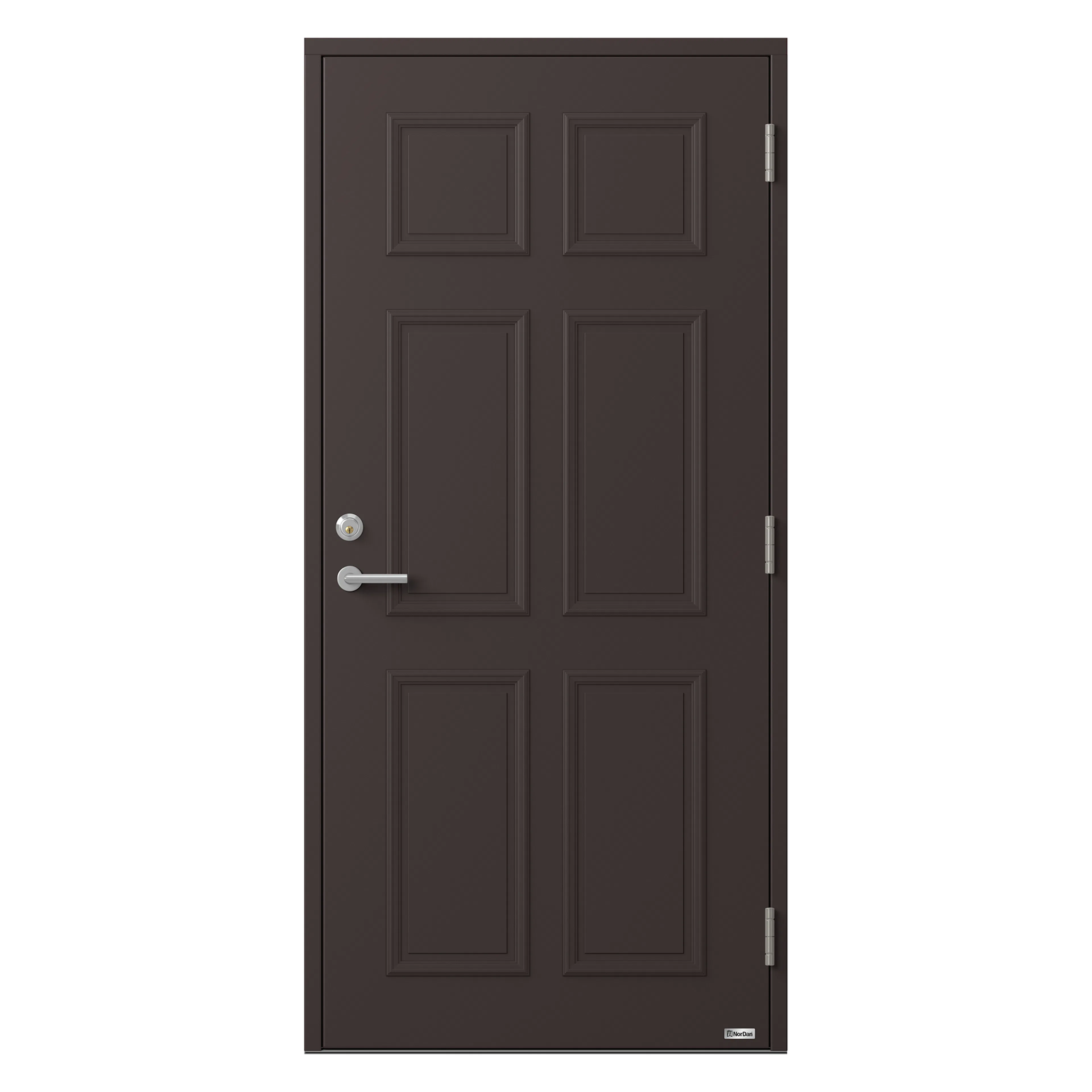 Glamis 806 10X21 V RAL 8019 BxH: 100x210 Vänster, RAL 8019, Brun