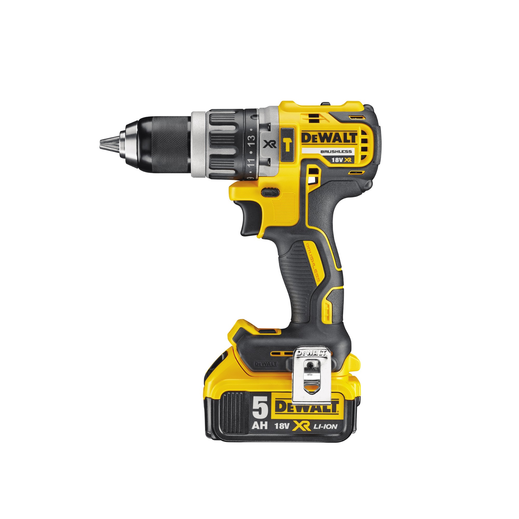 Slagborrmaskin DeWalt DCD796P2 18V 2x5 Ah Bluetooth