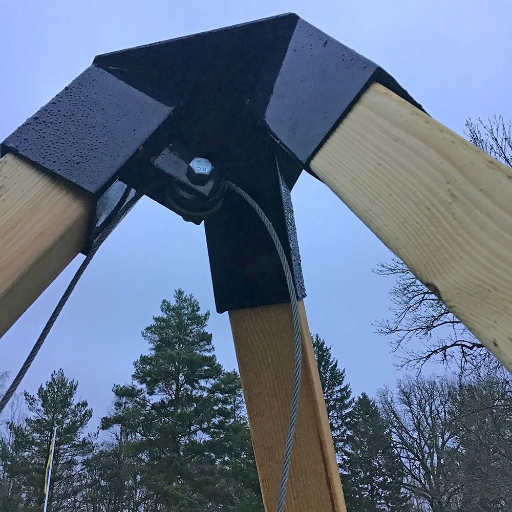 Toppkrona 5etta för Foderställning