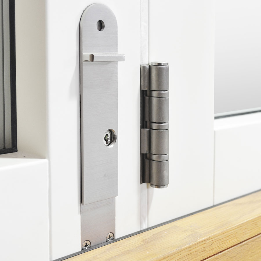 Vikdörr Vilenta Åre Trä/Aluminium 3-Delat