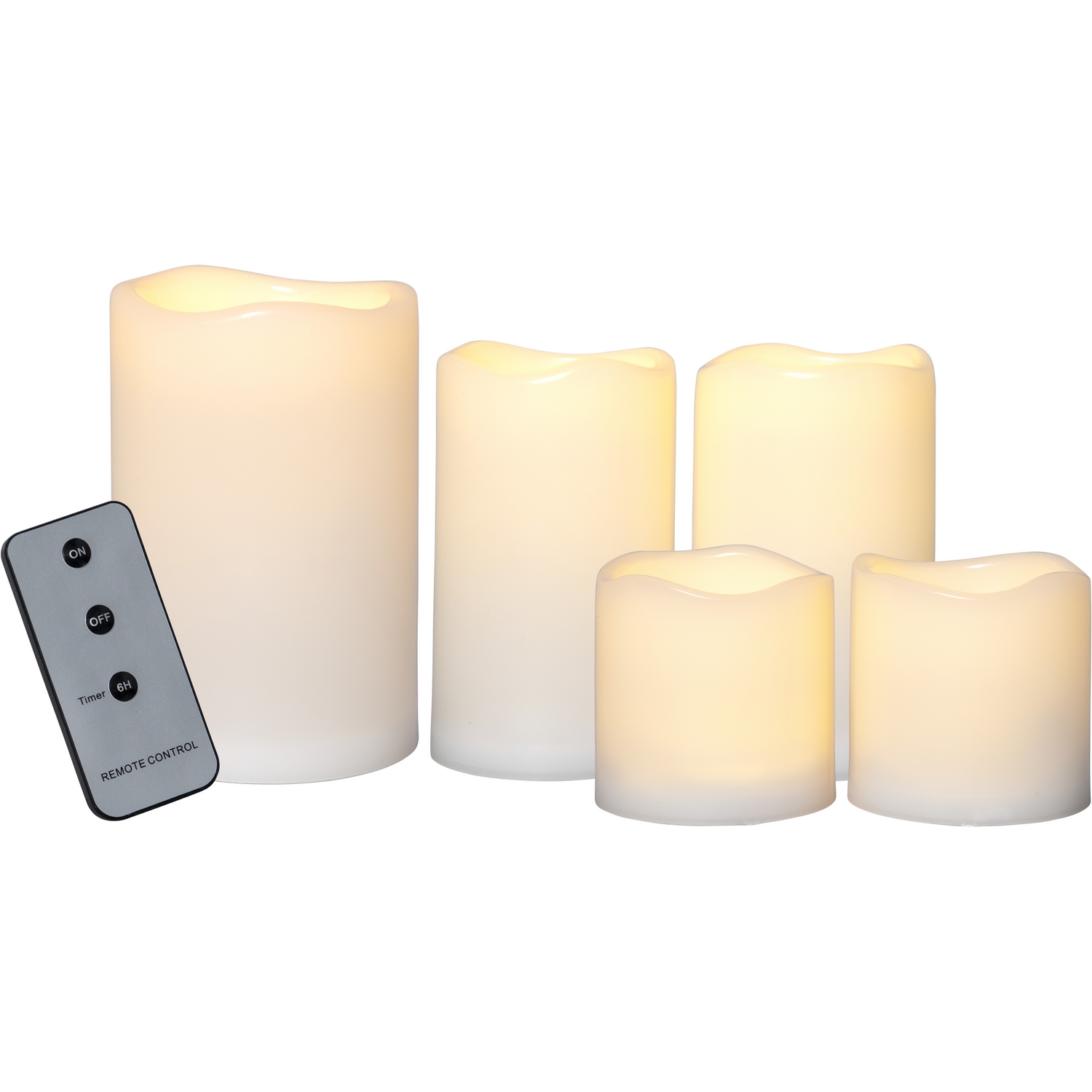 Blockljus Star Trading Paul LED 5-pack