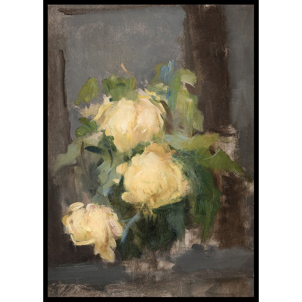 Poster Gallerix Golden Roses By Olga Boznańska