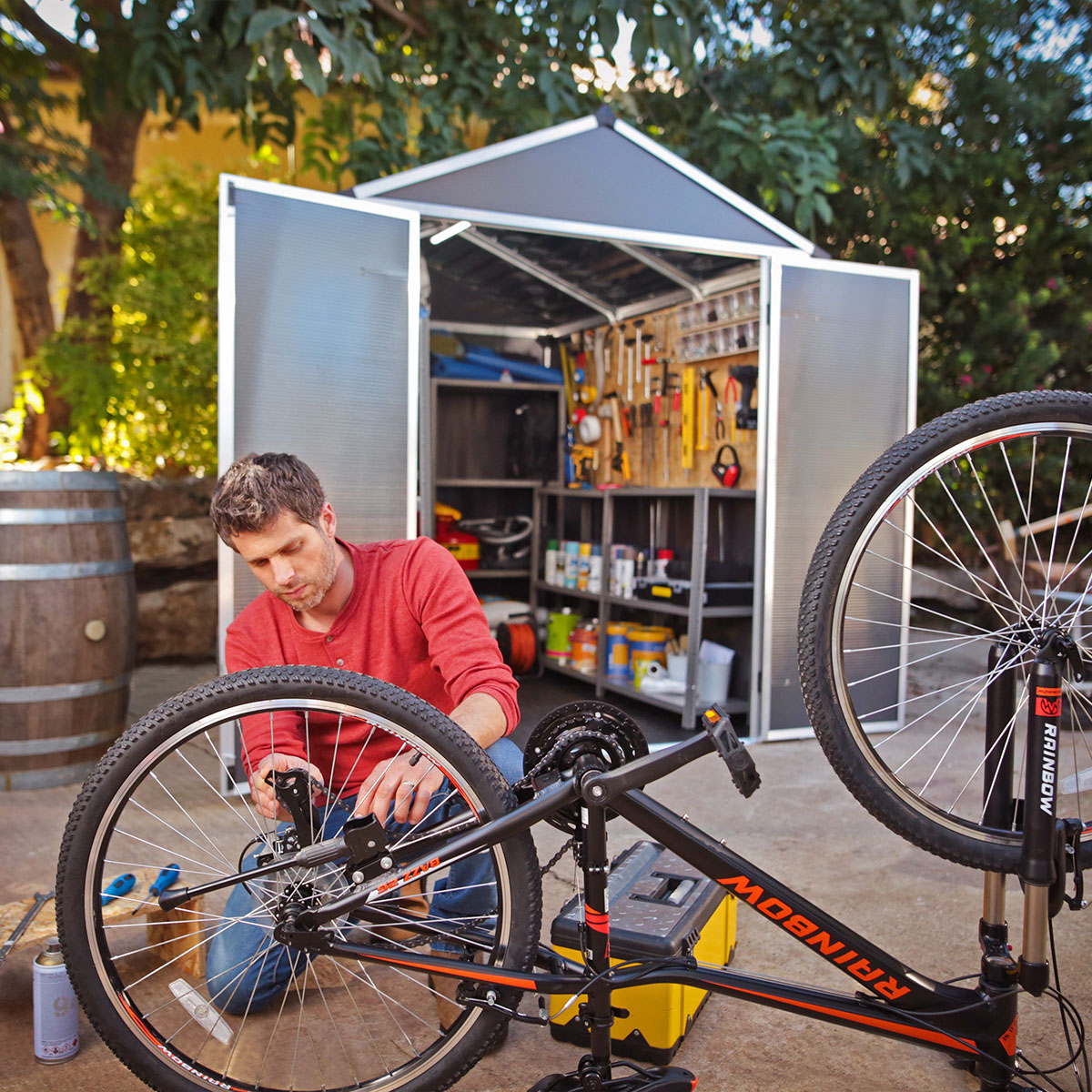 Redskapsbod Canopia by Palram Rubicon 4,2 m²