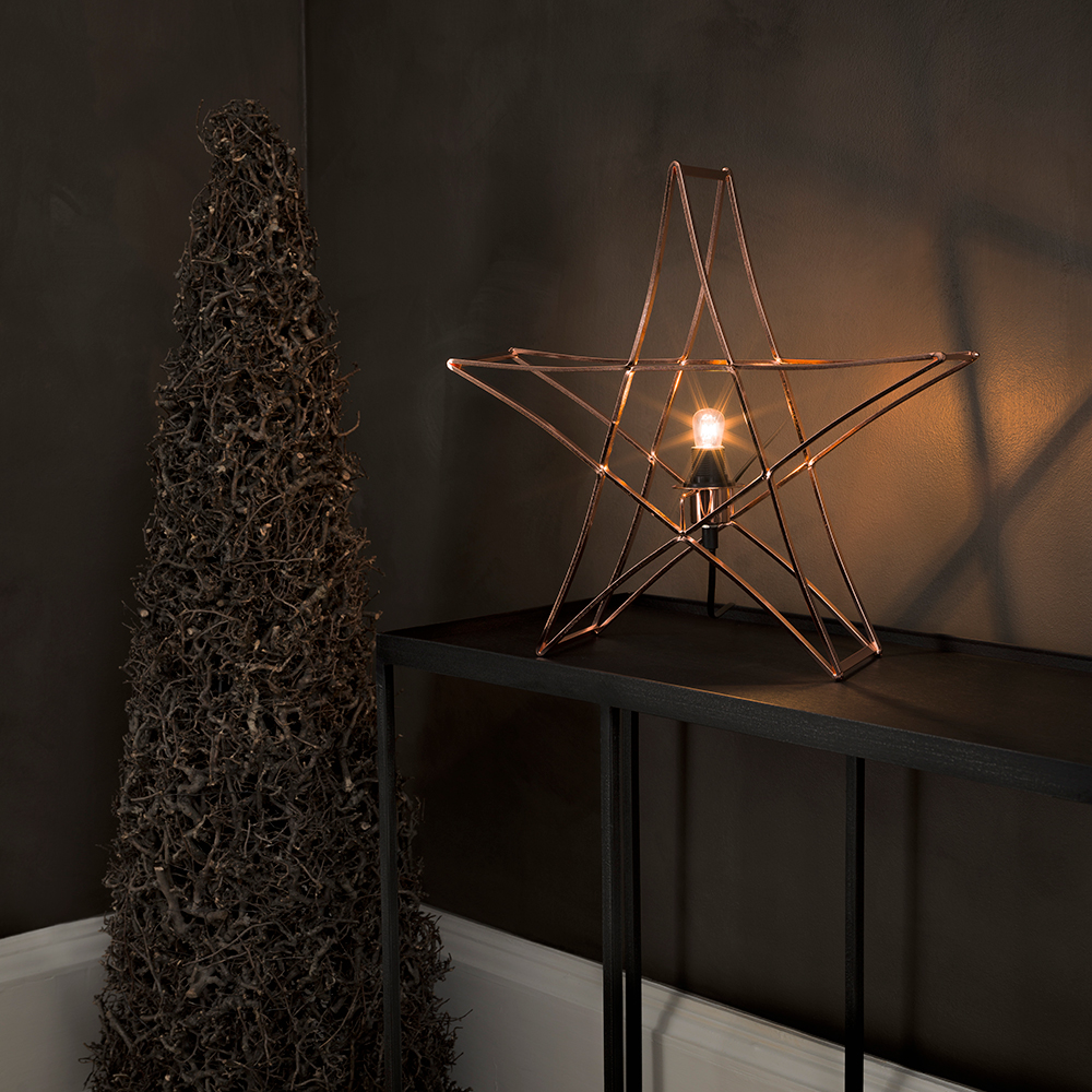 Adventsstjärna Gnosjö Konstsmide Stående 40 cm Metall