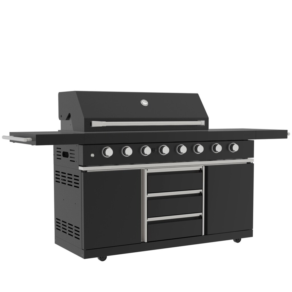 Gasolgrill Metalcraft New Orleans Blackline med Varmluftsfunktion