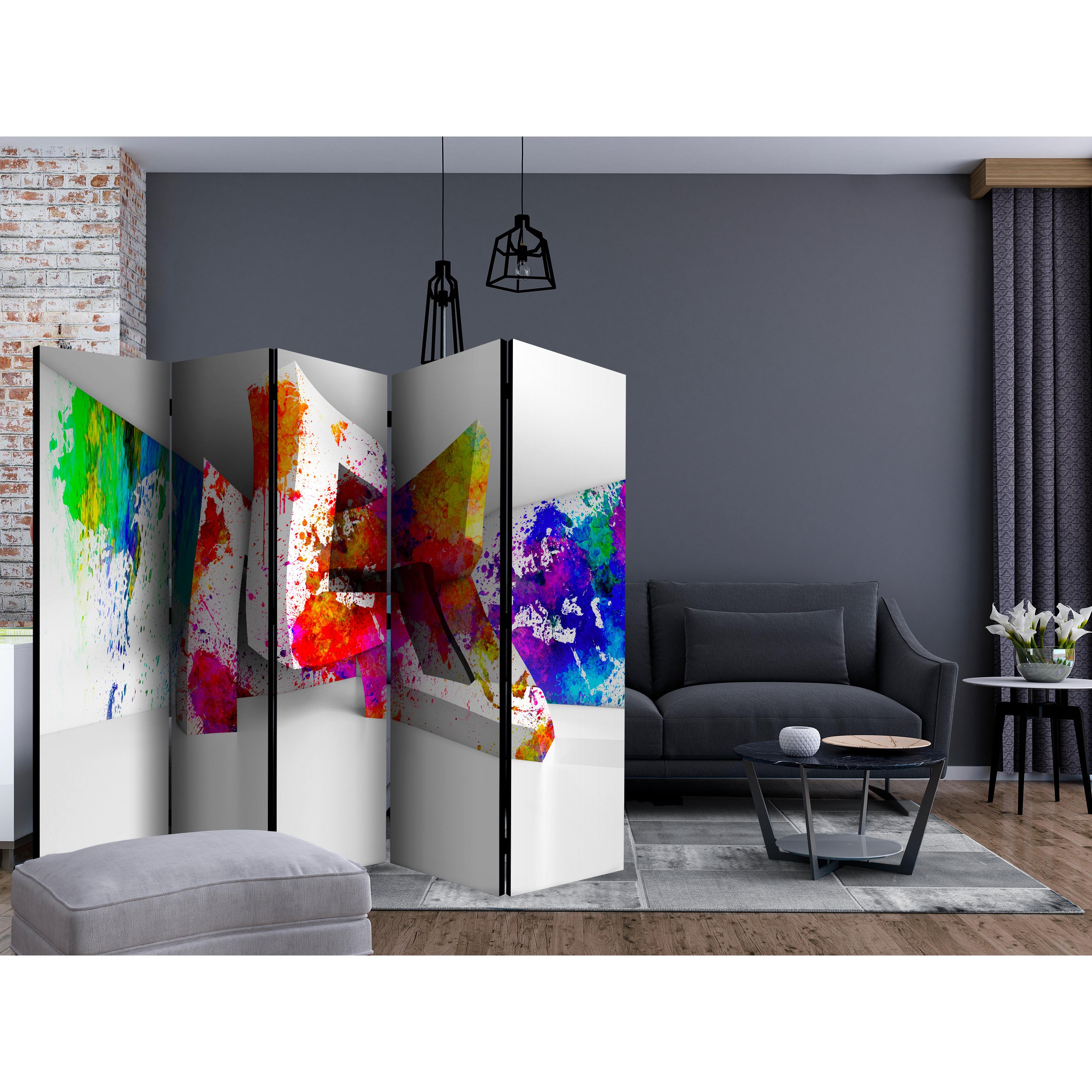 Rumsavdelare Skärmvägg Arkiio Three-dimensional Shapes II 225x172 cm