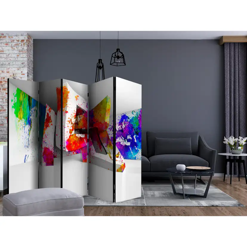 Rumsavdelare Skärmvägg Arkiio Three-dimensional Shapes II 225x172 cm